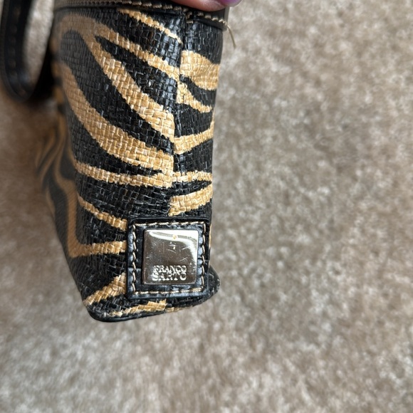 Franco Sarto zebra print purse handbag - Picture 2 of 9